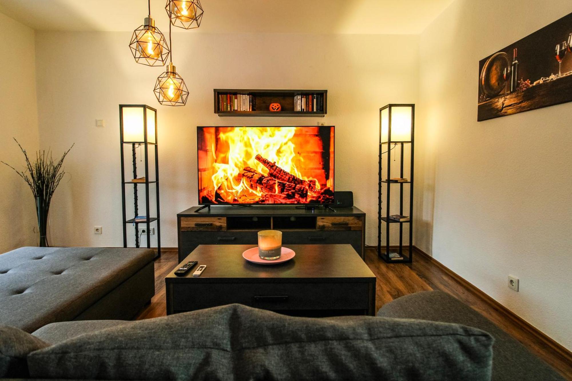 Moderne Fewo Sky Netflix Terrasse Burgblick Boxspringbett Waschtrockner Bullay Extérieur photo