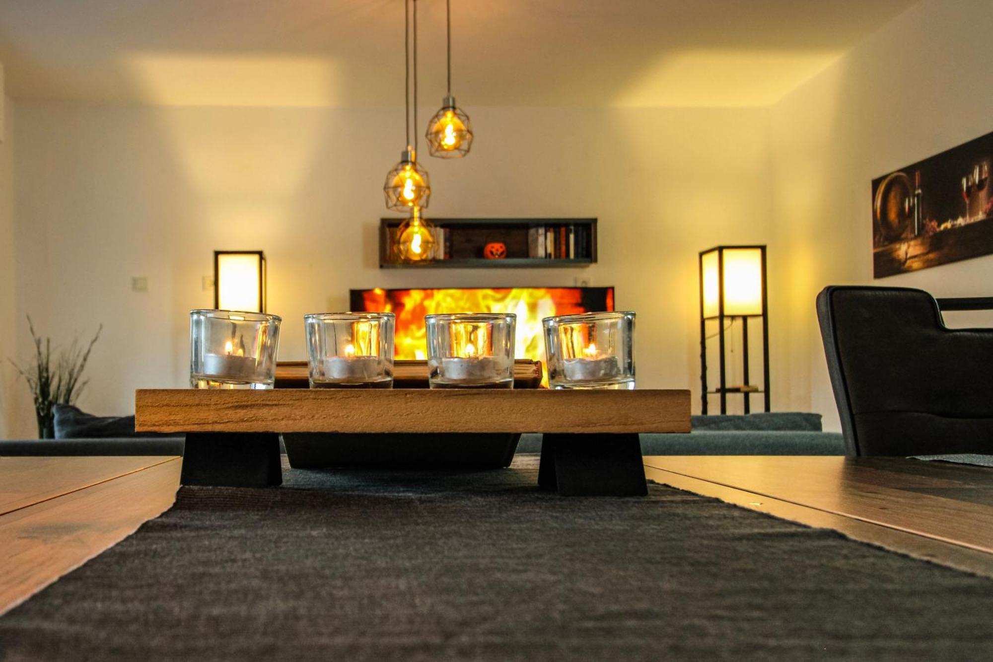 Moderne Fewo Sky Netflix Terrasse Burgblick Boxspringbett Waschtrockner Bullay Extérieur photo
